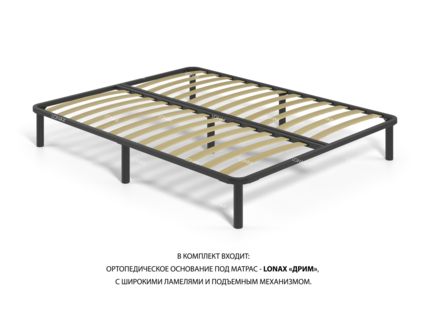 Кровать Lonax Фелиса велюр Dolly-2 (с подъемным механизмом) 180х200