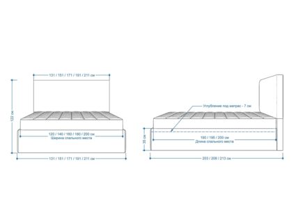 Кровать Lonax Фелиса велюр Dolly-2 (с подъемным механизмом) 180х200