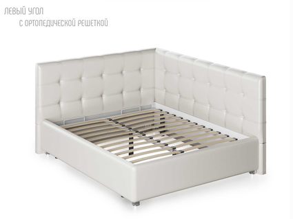 Кровать Nuvola Sabina угловая Velutto 22