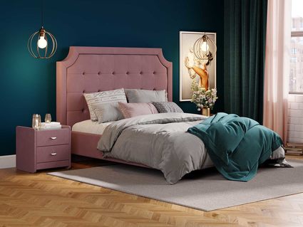 Кровать Сонум Elysium Экокожа Коричневый (с подъемным механизмом)