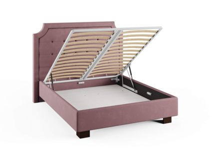 Кровать Сонум Elysium Рогожка Деним (с подъемным механизмом) 140х190