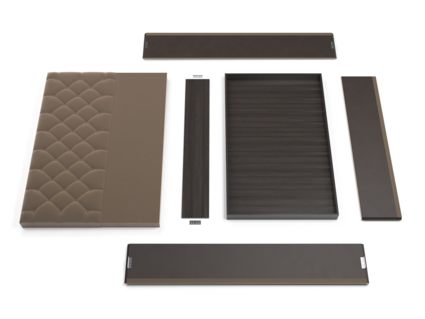 Кровать Lonax Элоиза велюр Dolly-1 (с подъемным механизмом) 140х195