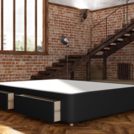 Кровать Mr.Mattress Site Box экокожа Black 160х195