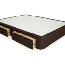 Кровать Mr.Mattress Site Box экокожа Brown 120х190