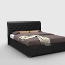 Кровать Sleeptek Premier 1 Экоожа Black (с подъемным механизмом) 180х200